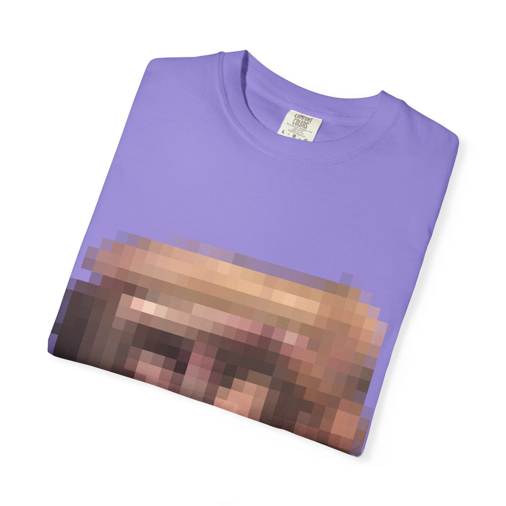 Graphic T-Shirt with Pixelated Illustration