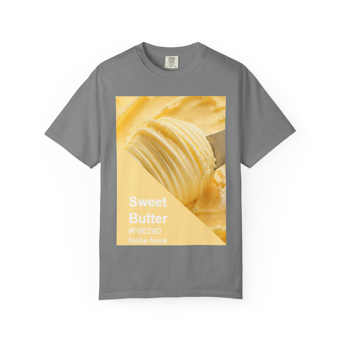 Sweet Butter Photo Tee — Retro Food Graphic T-Shirt