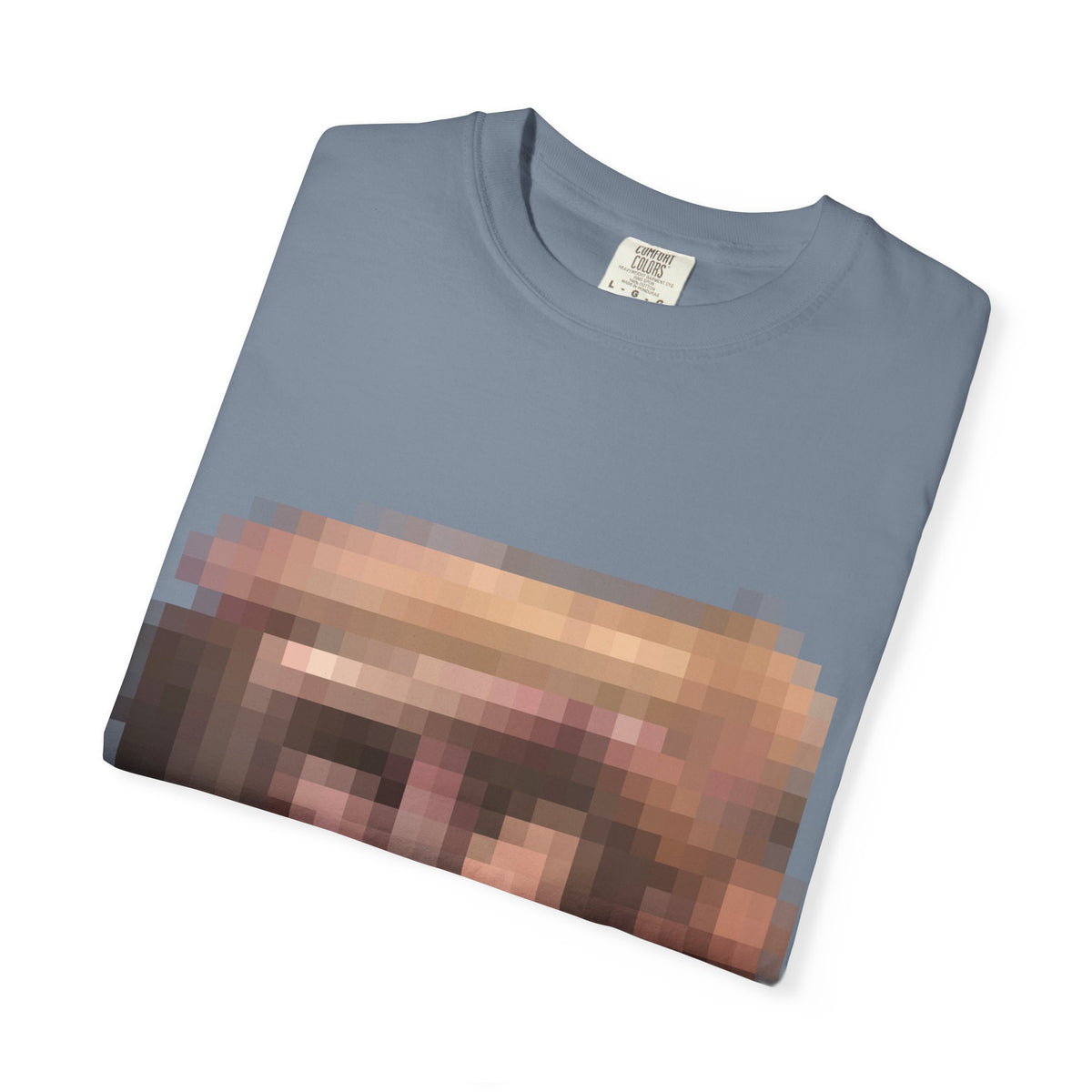 Graphic T-Shirt with Pixelated Illustration