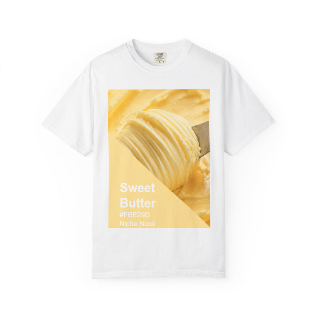 Sweet Butter Photo Tee — Retro Food Graphic T-Shirt
