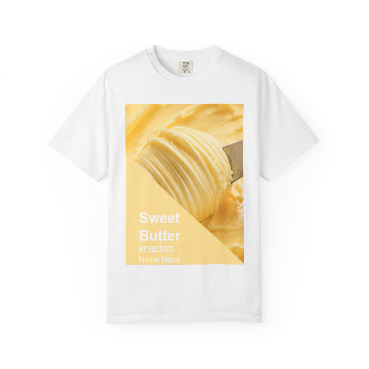 Sweet Butter Photo Tee — Retro Food Graphic T-Shirt