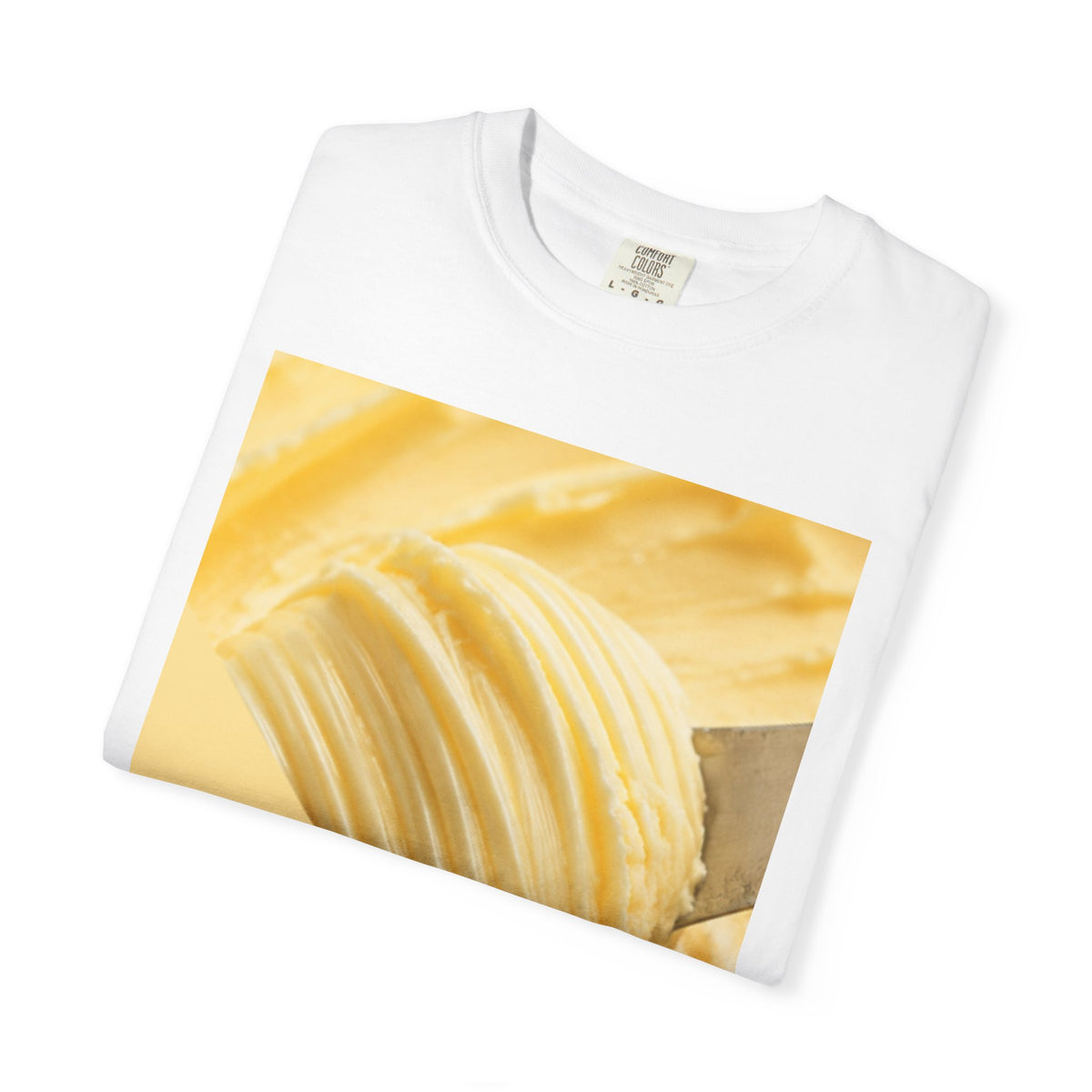 Sweet Butter Photo Tee — Retro Food Graphic T-Shirt