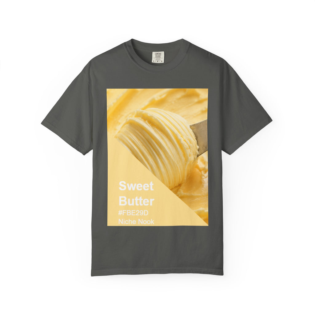 Sweet Butter Photo Tee — Retro Food Graphic T-Shirt