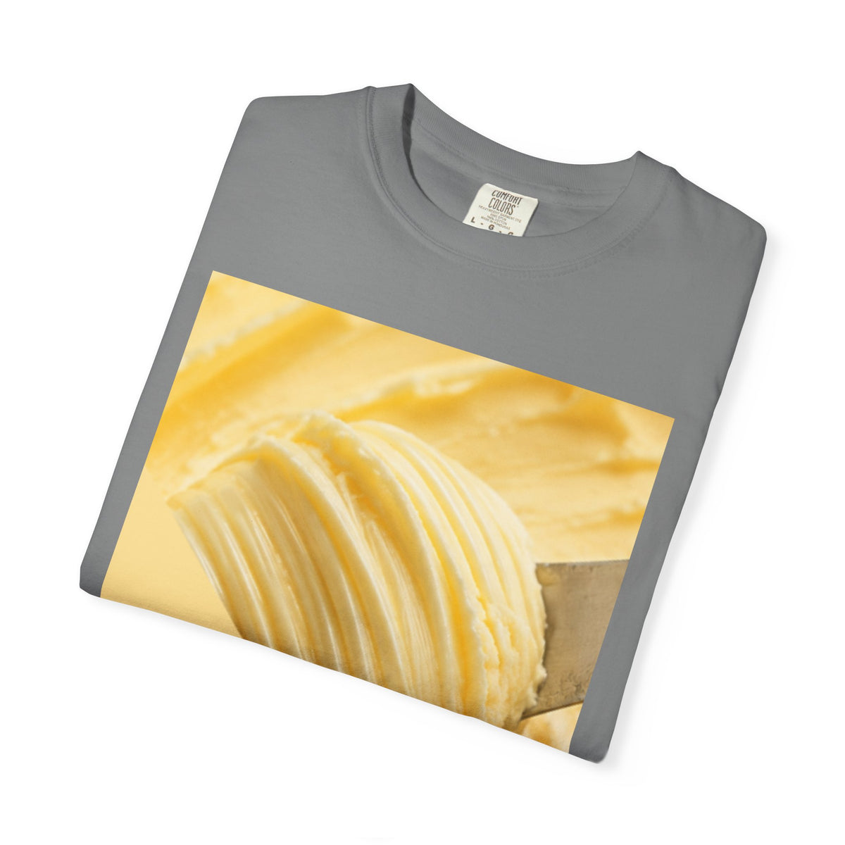 Sweet Butter Photo Tee — Retro Food Graphic T-Shirt