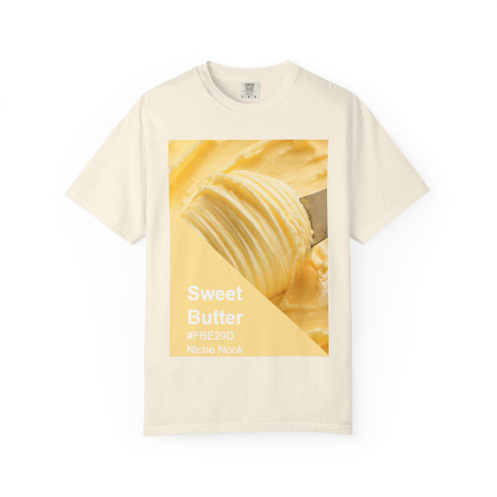 Sweet Butter Photo Tee — Retro Food Graphic T-Shirt