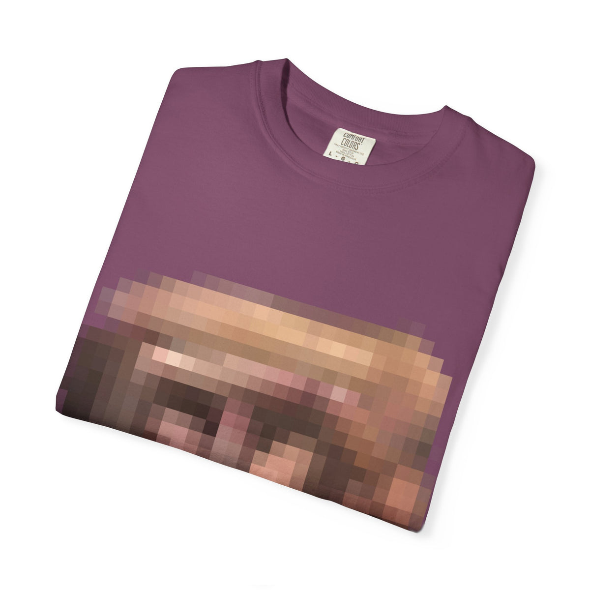 Graphic T-Shirt with Pixelated Illustration
