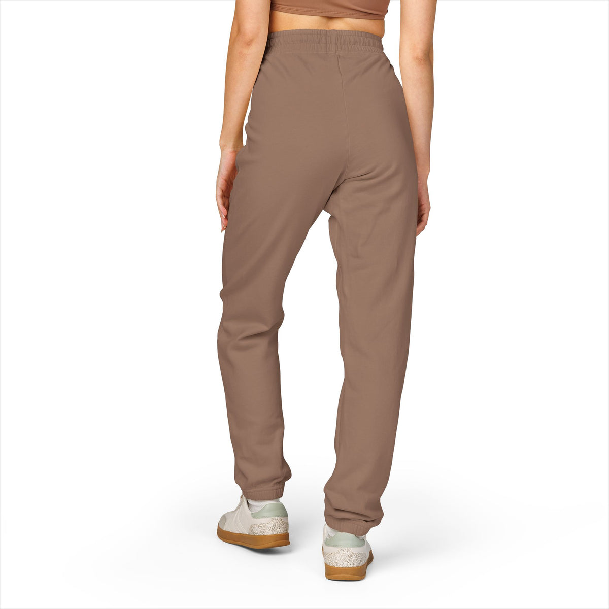 Fleece Sweatpants with Bone Patch — Casual Lounge Joggers