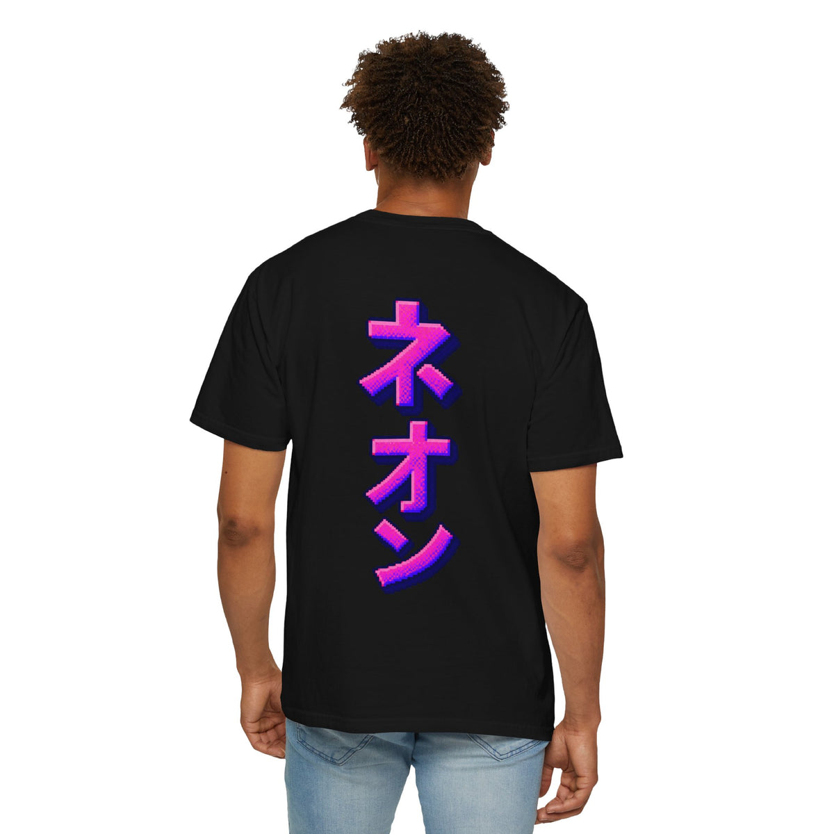 Neon Monkey Tee — Retro Japanese Vaporwave Graphic T-Shirt