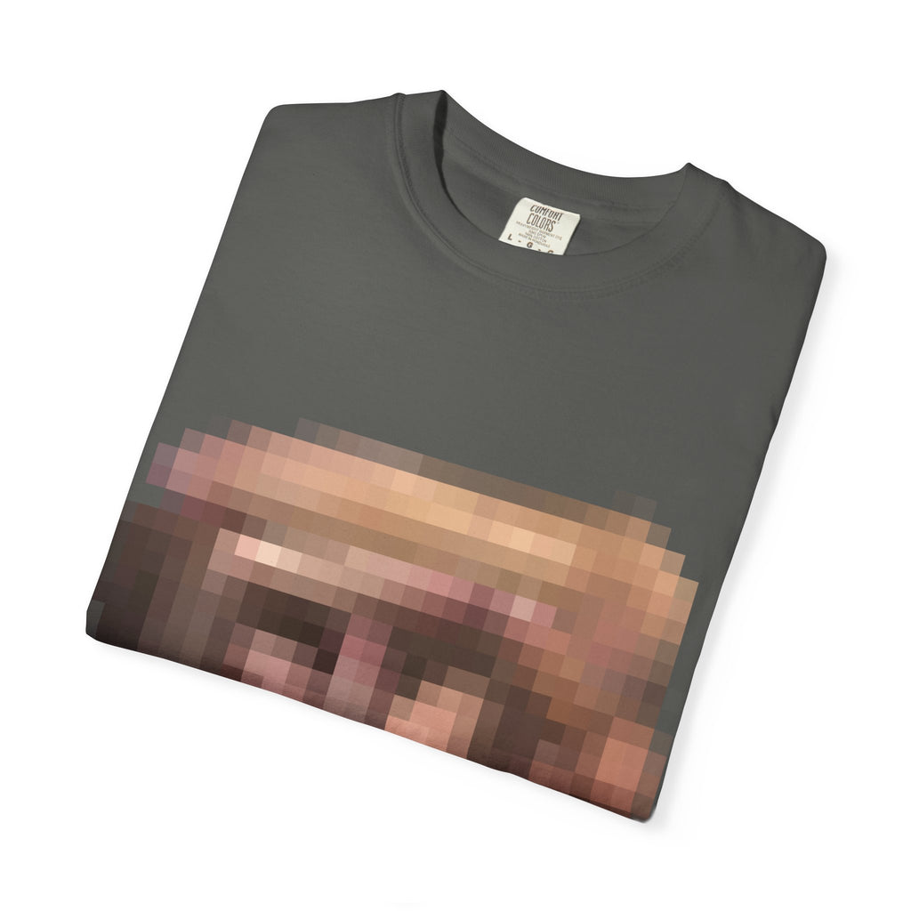 Graphic T-Shirt with Pixelated Illustration
