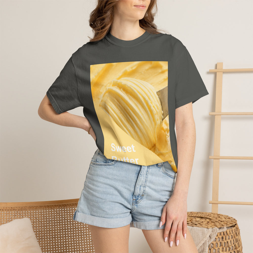 Sweet Butter Photo Tee — Retro Food Graphic T-Shirt