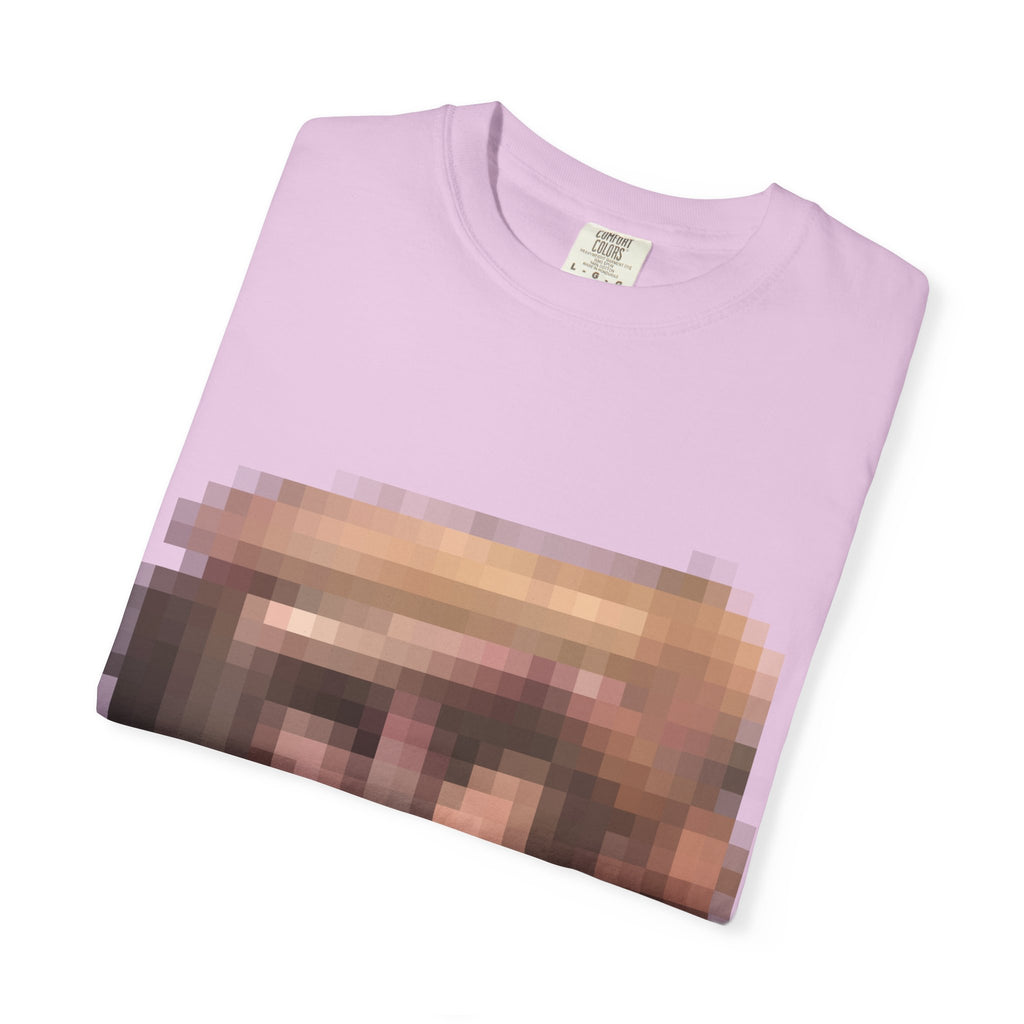 Graphic T-Shirt with Pixelated Illustration