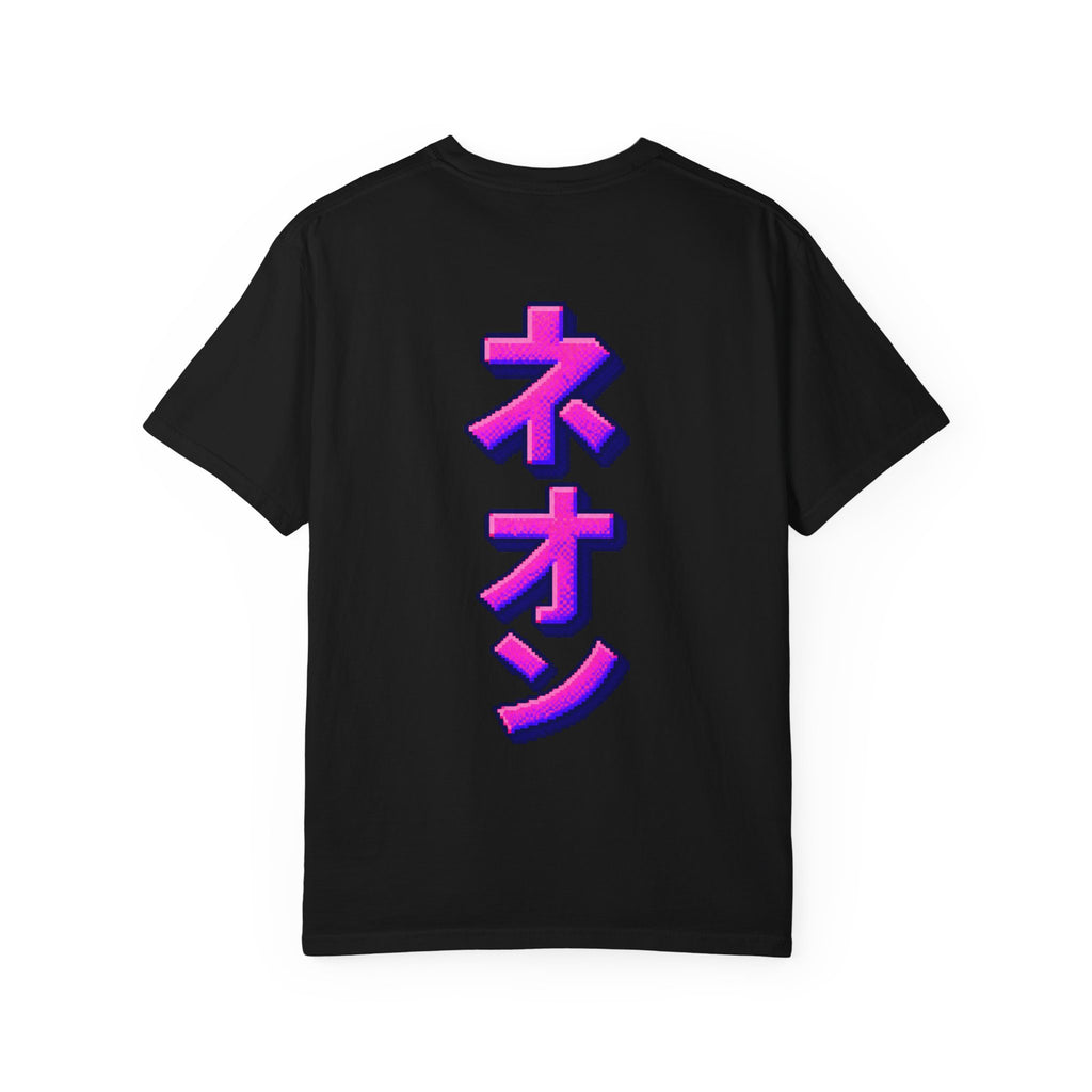 Neon Monkey Tee — Retro Japanese Vaporwave Graphic T-Shirt