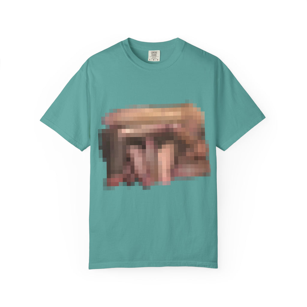 Graphic T-Shirt with Pixelated Illustration