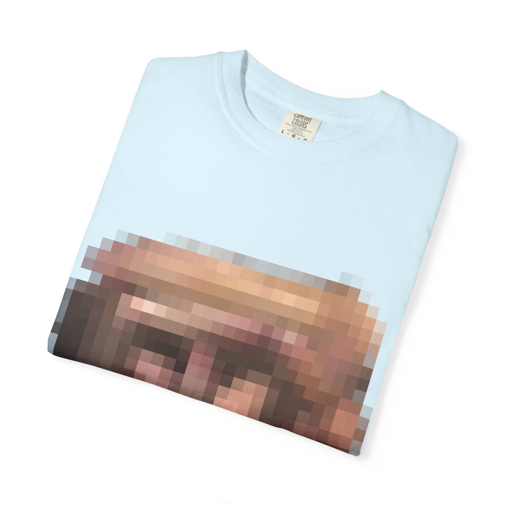 Graphic T-Shirt with Pixelated Illustration