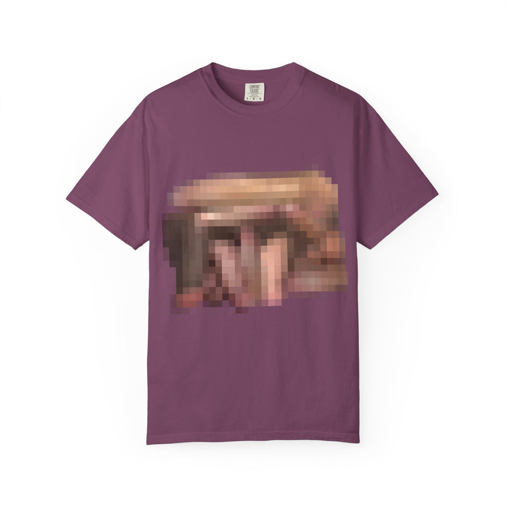 Graphic T-Shirt with Pixelated Illustration