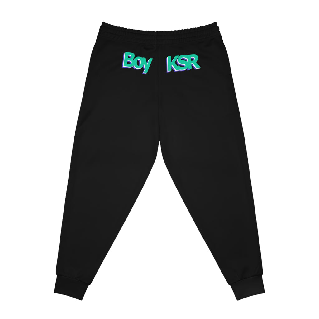 Grower Athletic Joggers — Black Casual Fitness Sweatpants with 'Grower' Text