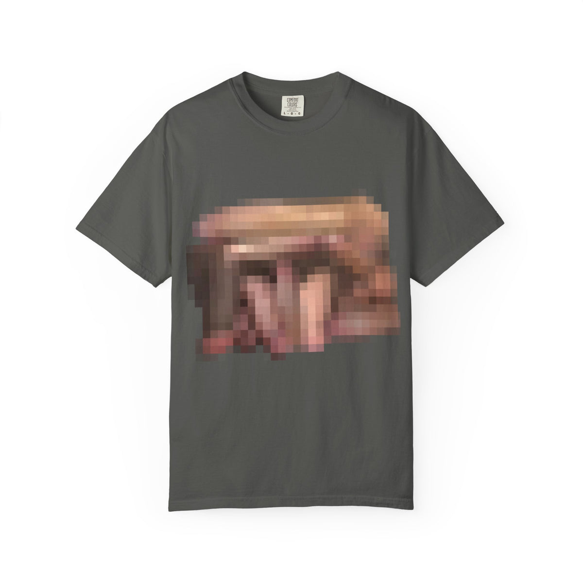 Graphic T-Shirt with Pixelated Illustration