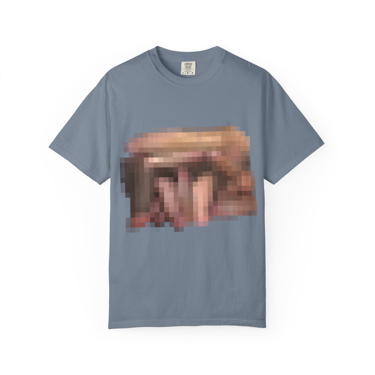Graphic T-Shirt with Pixelated Illustration